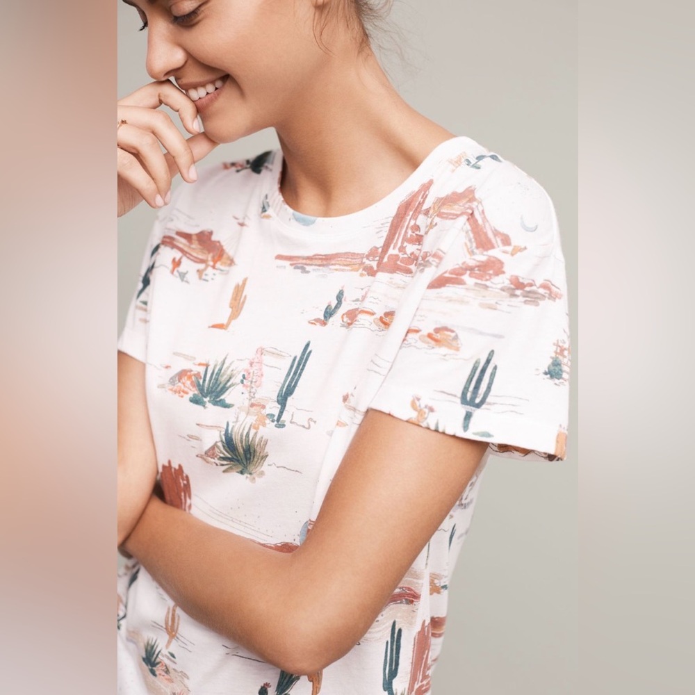 Anthropologie Wild West Tee - Picture 2 of 5